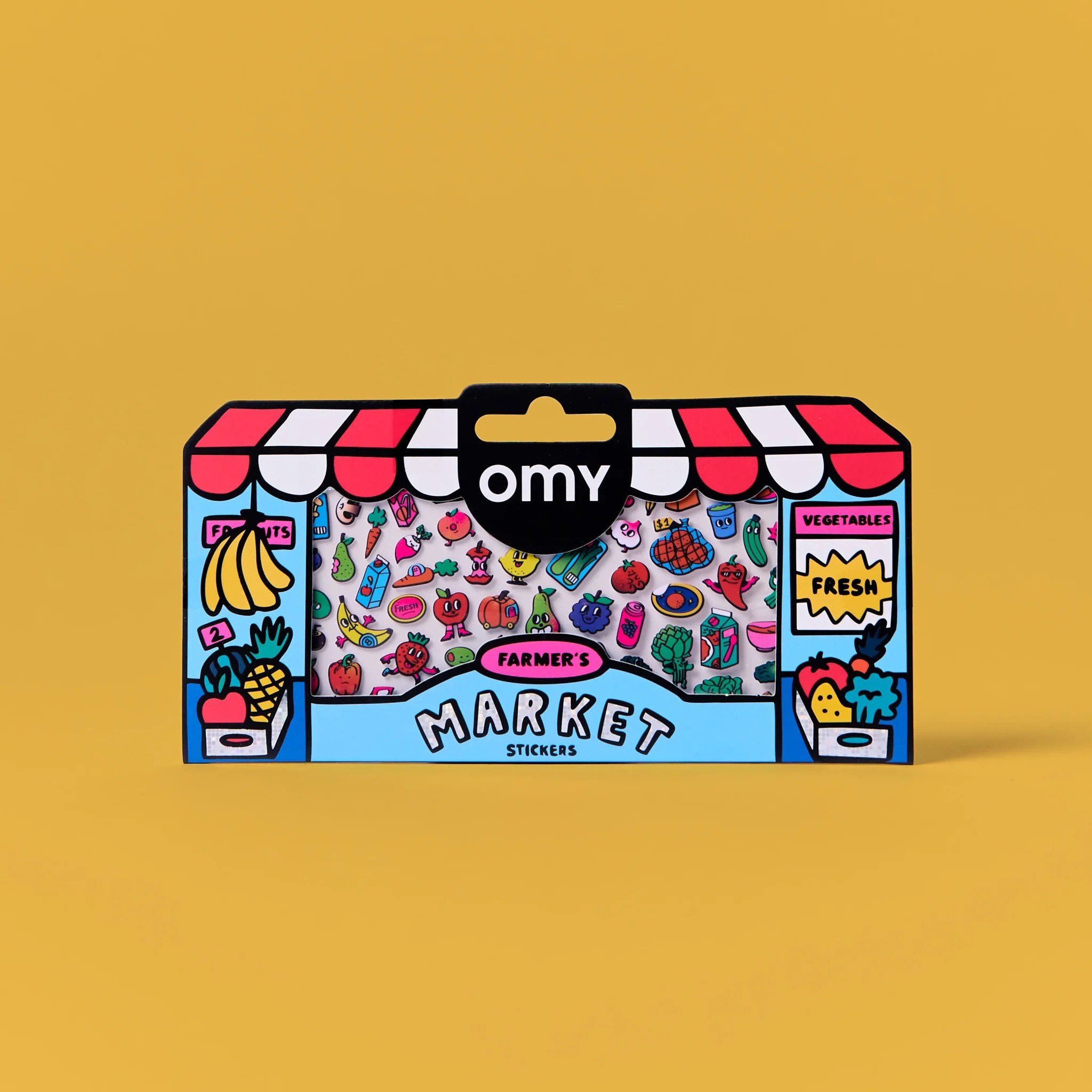 OMY Fabulous Vinil Çıkartmalar - Farmer's Market