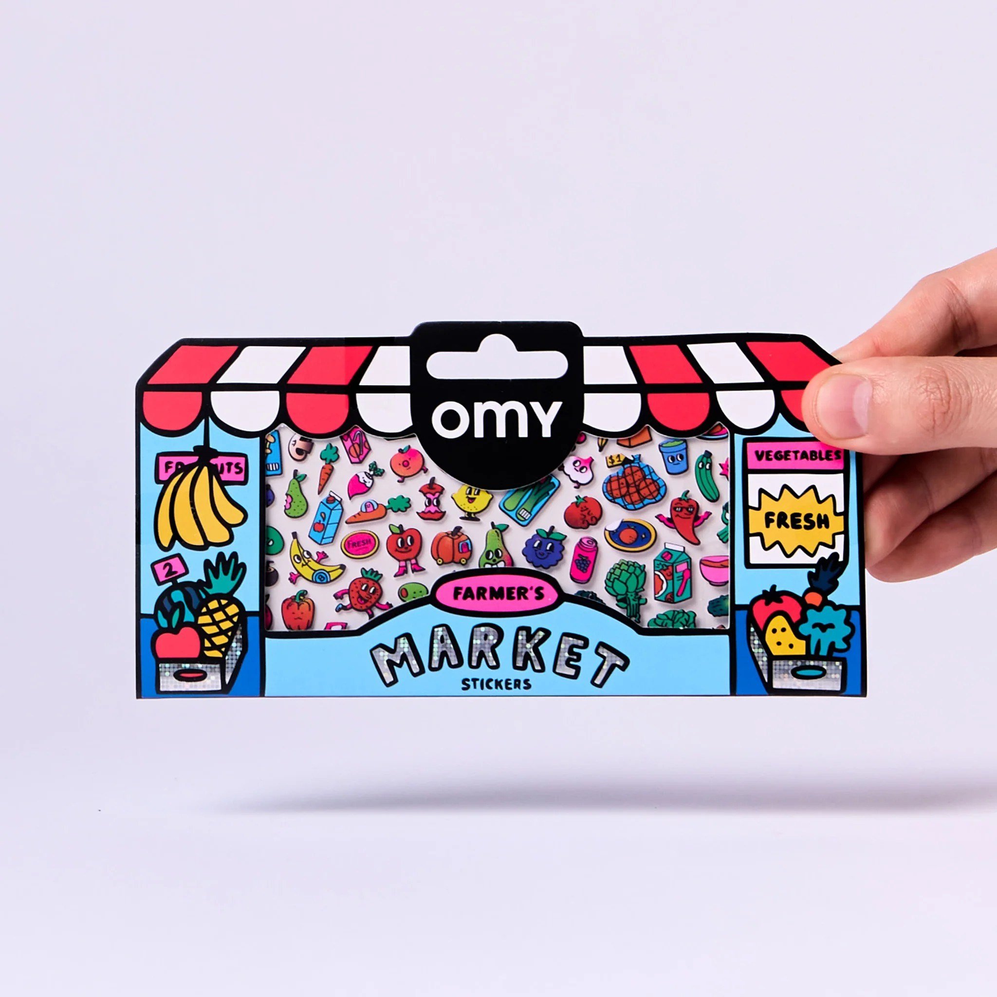 OMY Fabulous Vinil Çıkartmalar - Farmer's Market