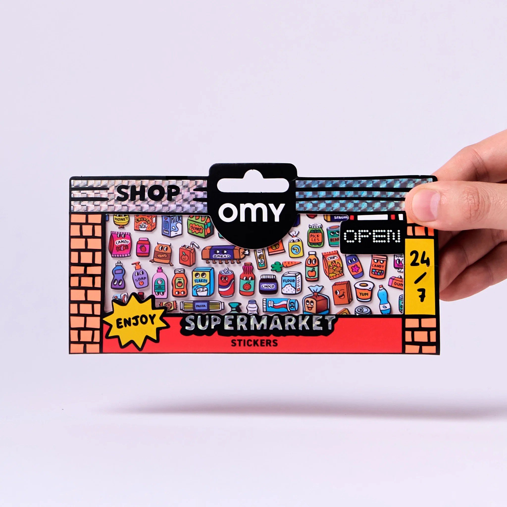 OMY Fabulous Vinil Çıkartmalar - Supermarket