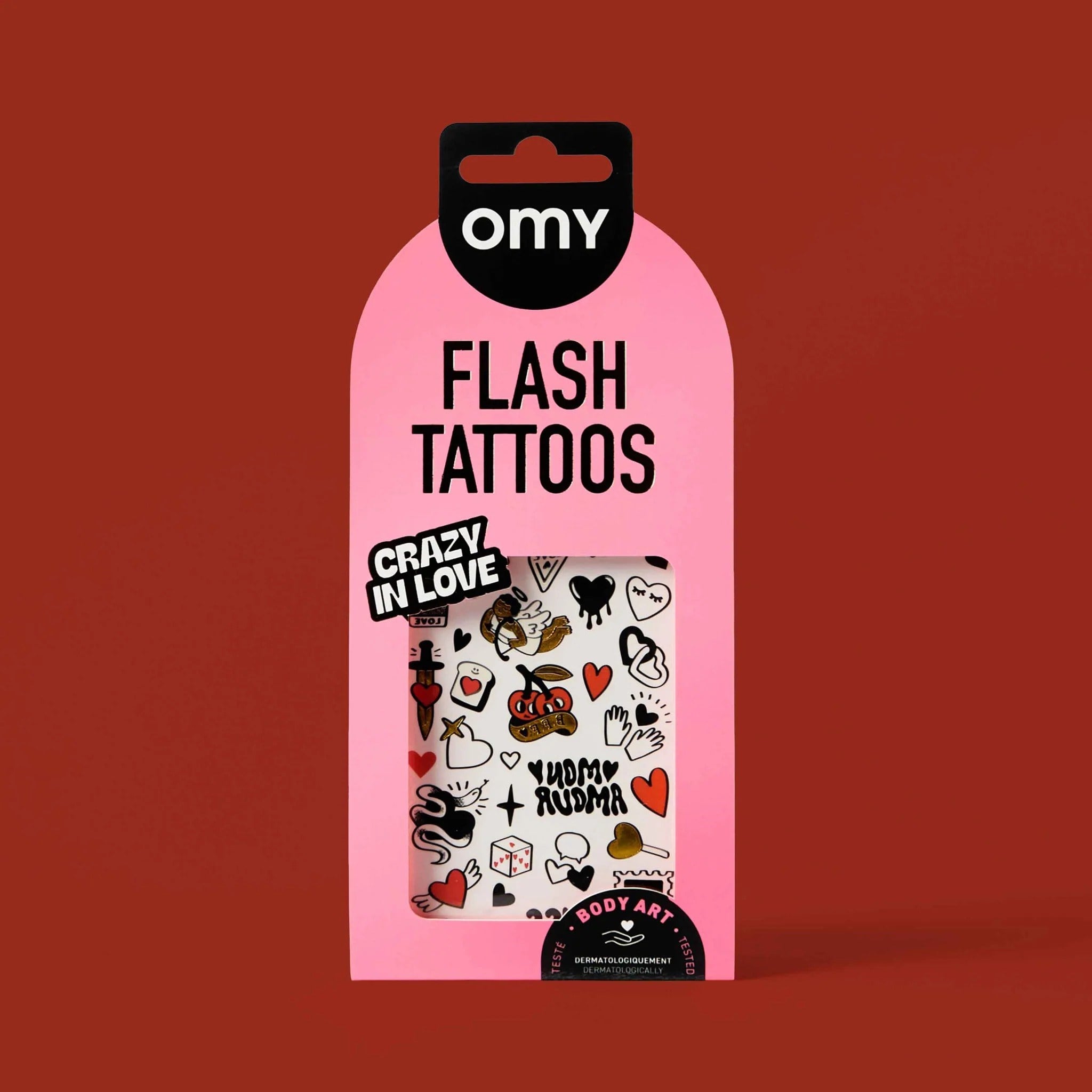 OMY Flash Tattoos Geçici Dövme - Crazy In Love