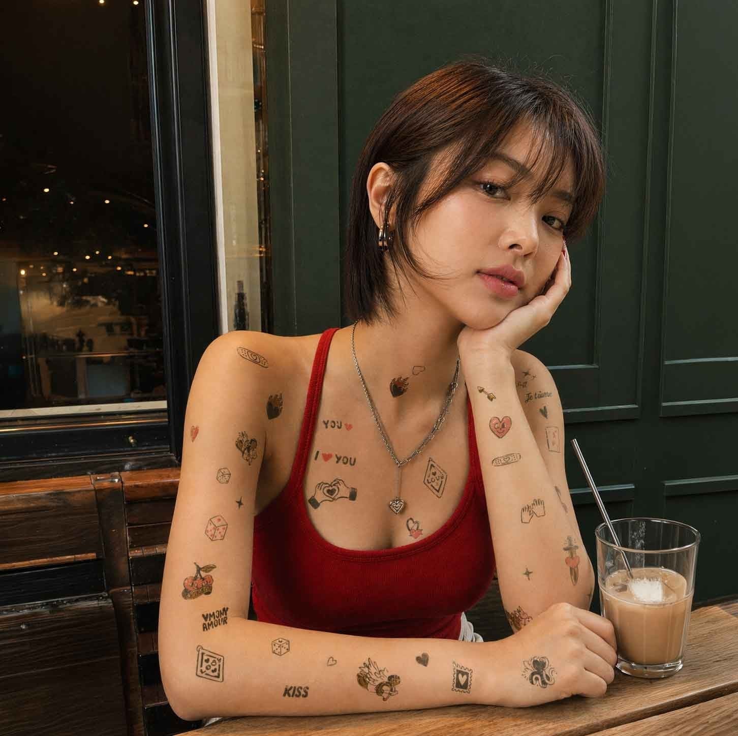 OMY Flash Tattoos Geçici Dövme - Crazy In Love
