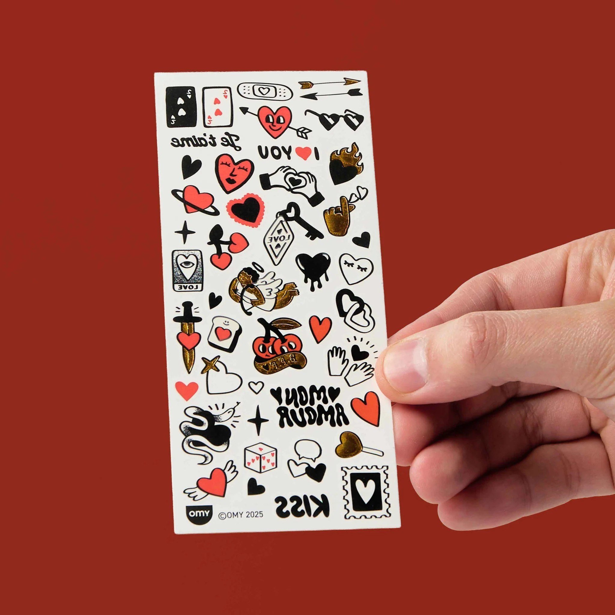 OMY Flash Tattoos Geçici Dövme - Crazy In Love
