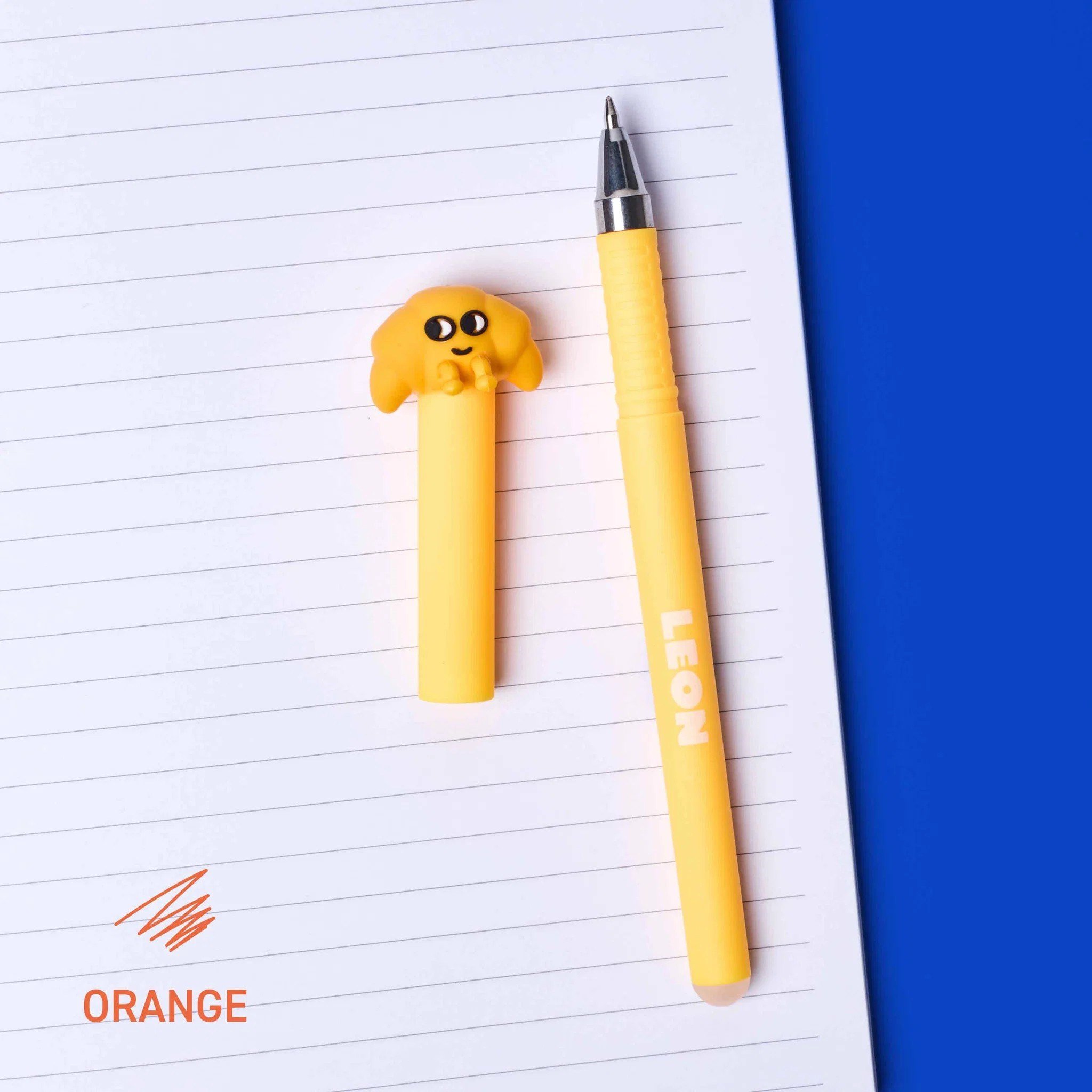 OMY Pen Buddies Silinebilir Kalem - Leon