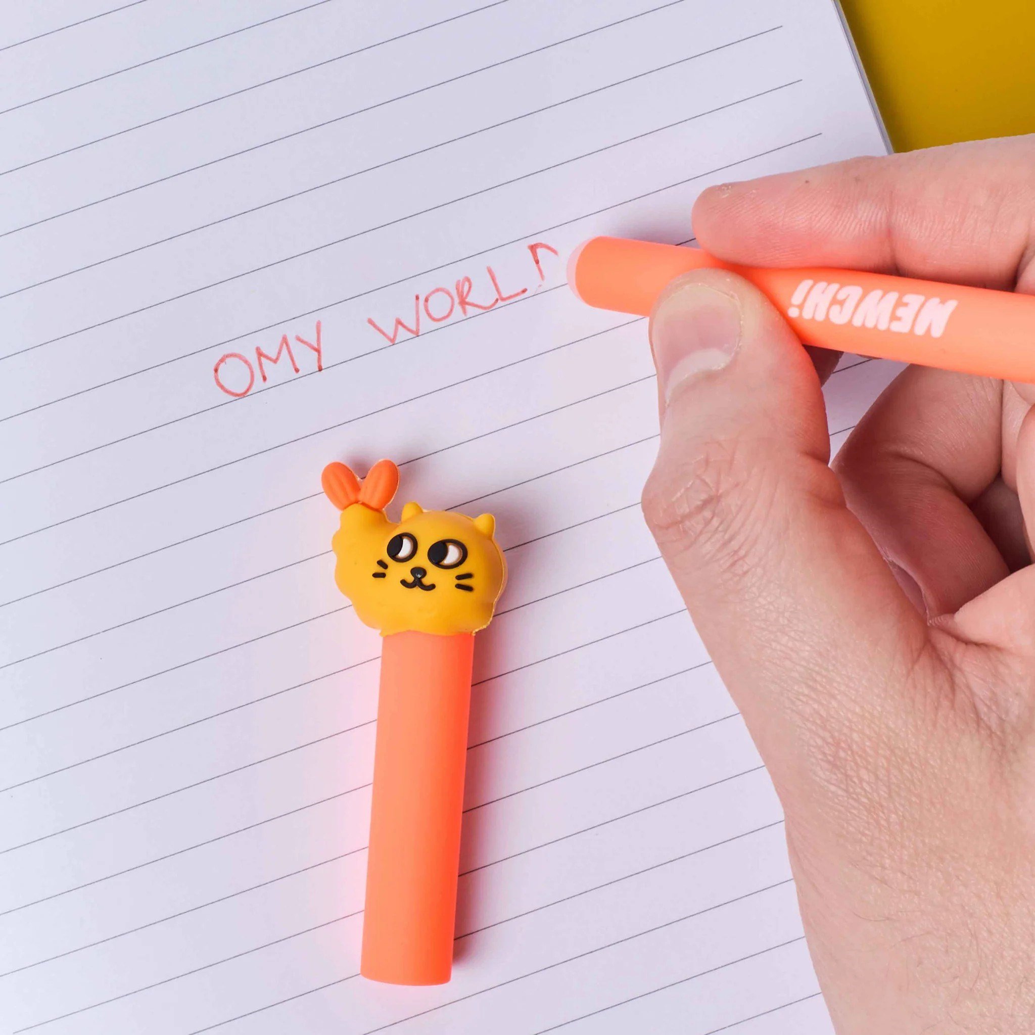 OMY Pen Buddies Silinebilir Kalem - Mewchi