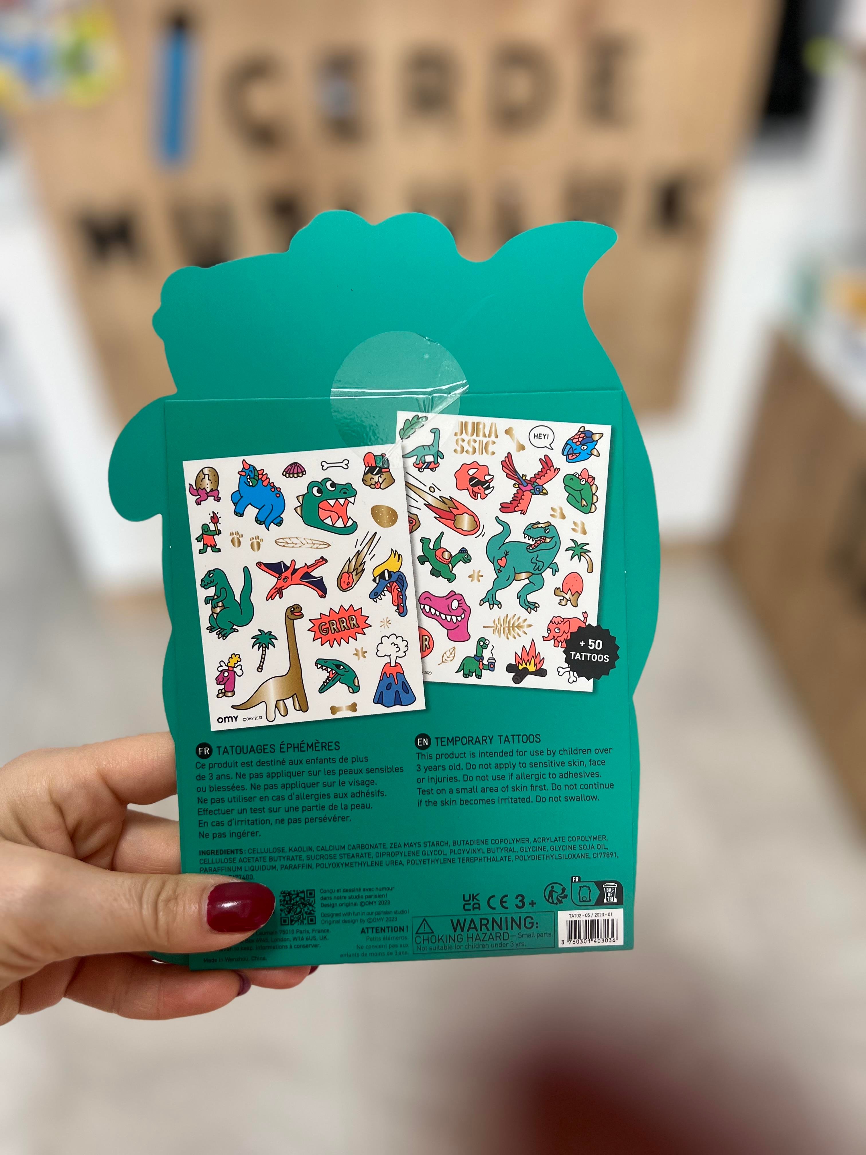 OMY Tattoos Geçici Dövme - Dinos