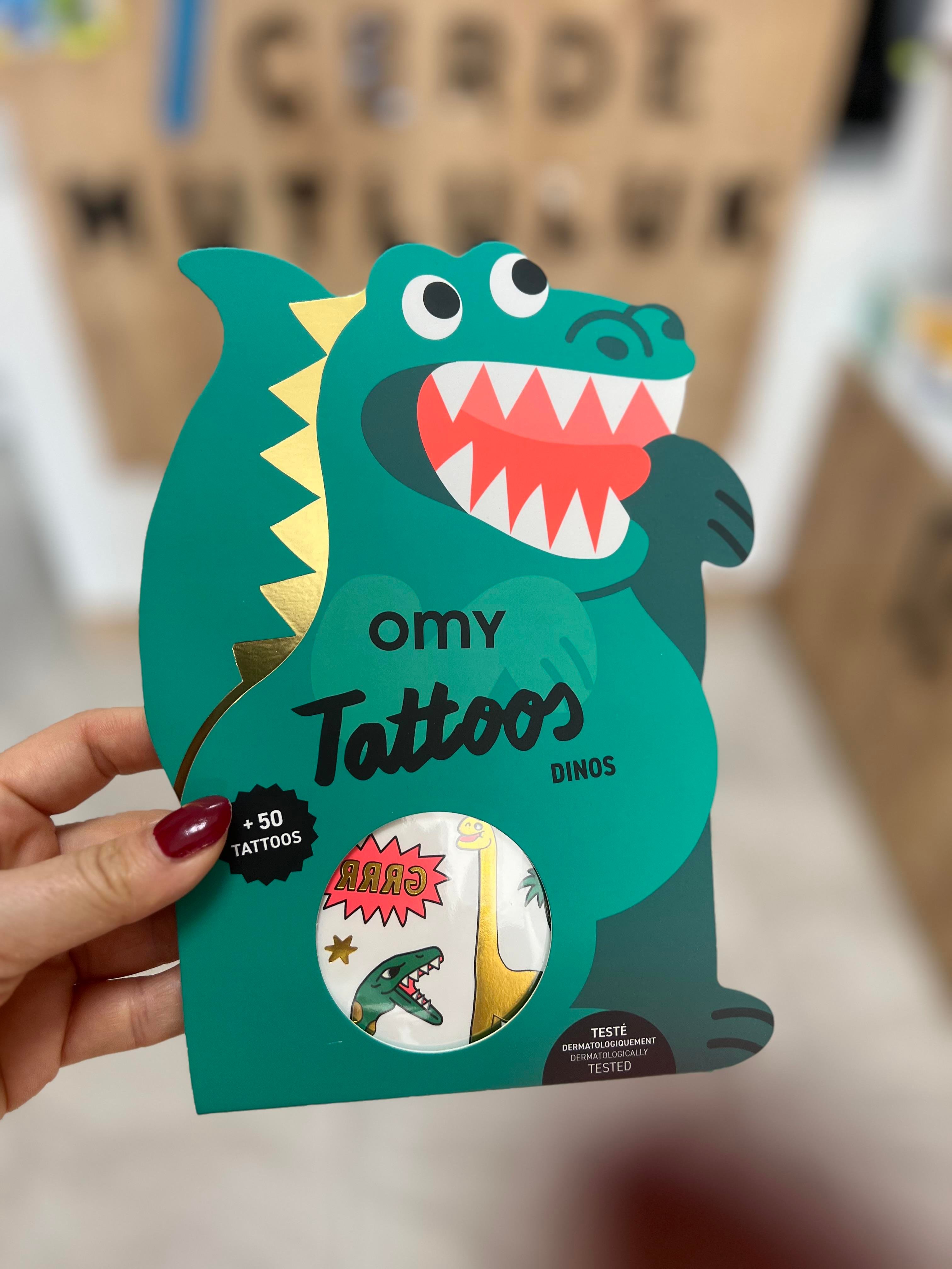 OMY Tattoos Geçici Dövme - Dinos
