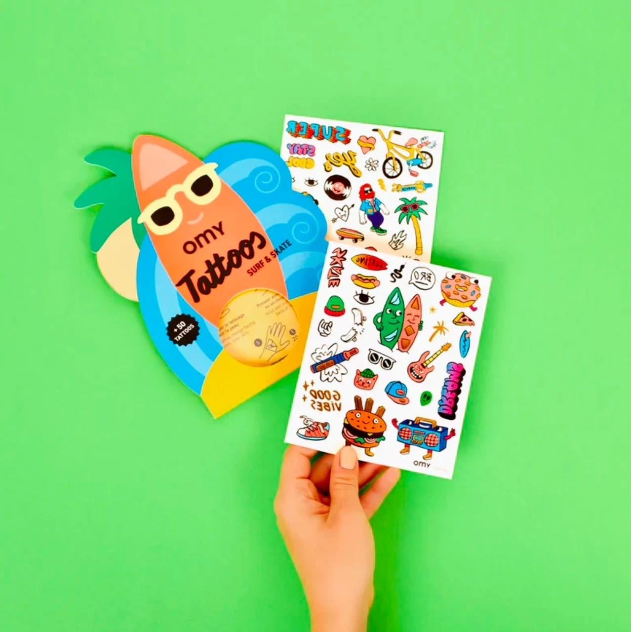 OMY Tattoos Geçici Dövme - Surf & Skate