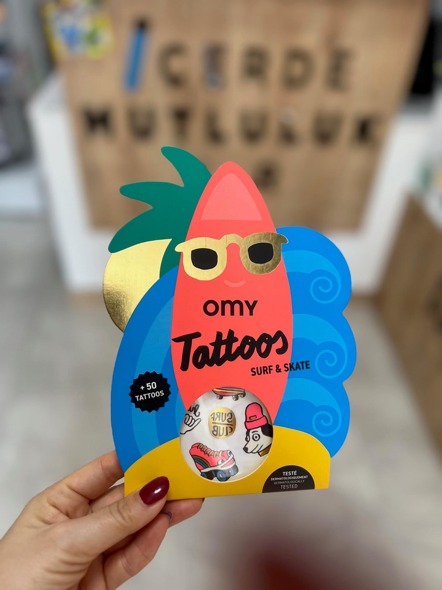 OMY Tattoos Geçici Dövme - Surf & Skate