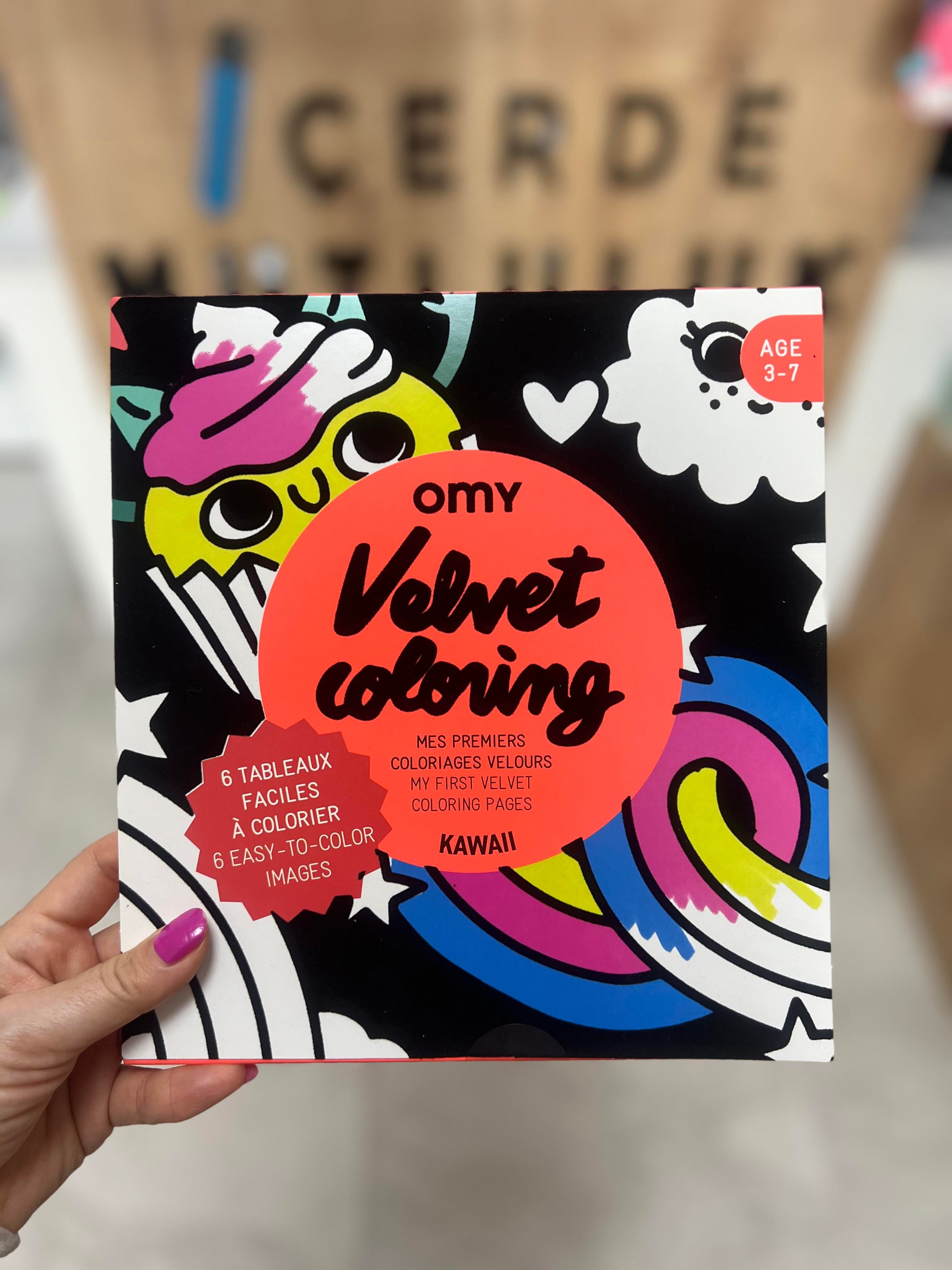 OMY Velvet Coloring / İlk Boyamalarım - Kawaii