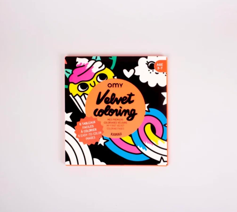 OMY Velvet Coloring / İlk Boyamalarım - Kawaii
