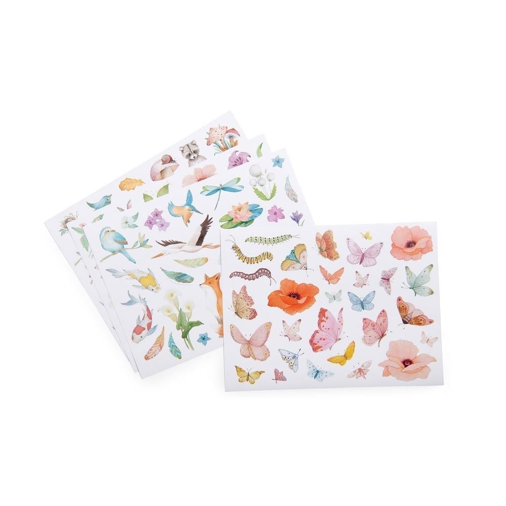 Pack of 108 stickers Les Rosalies
