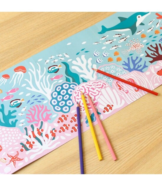 Poppik - Barrier Reef Boyama Posteri