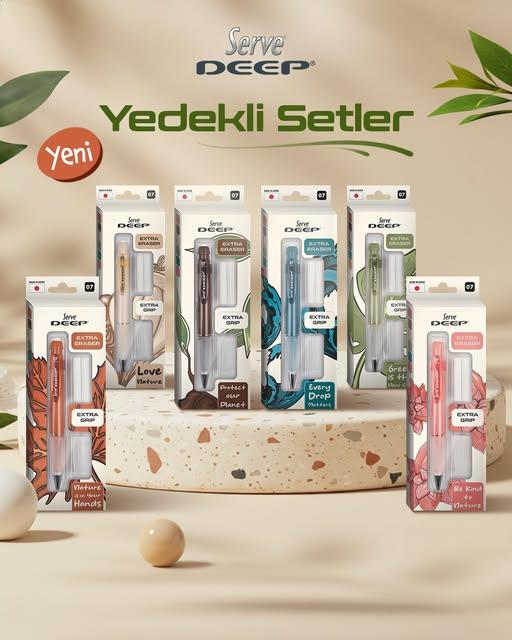 SERVE DEEP EXTRA SİLGİ VE GRİP GREENSERVE DEEP EXTRA SİLGİ VE GRİP Mavi