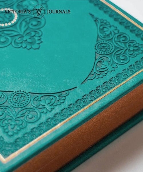 Victoria's Journals Defter Açık Mavi Teal