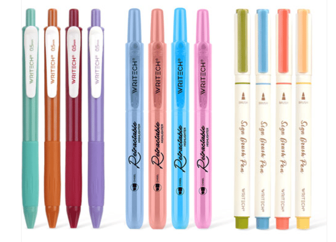 Writech - Journaling Set Mild 12'li