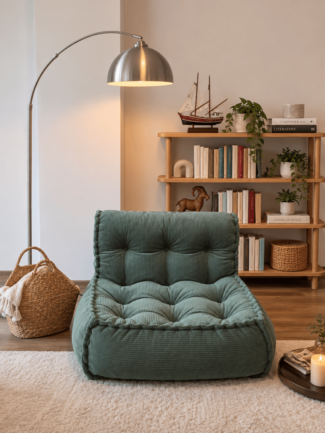 Lora Sofa Fitilli Kadife Kumaş