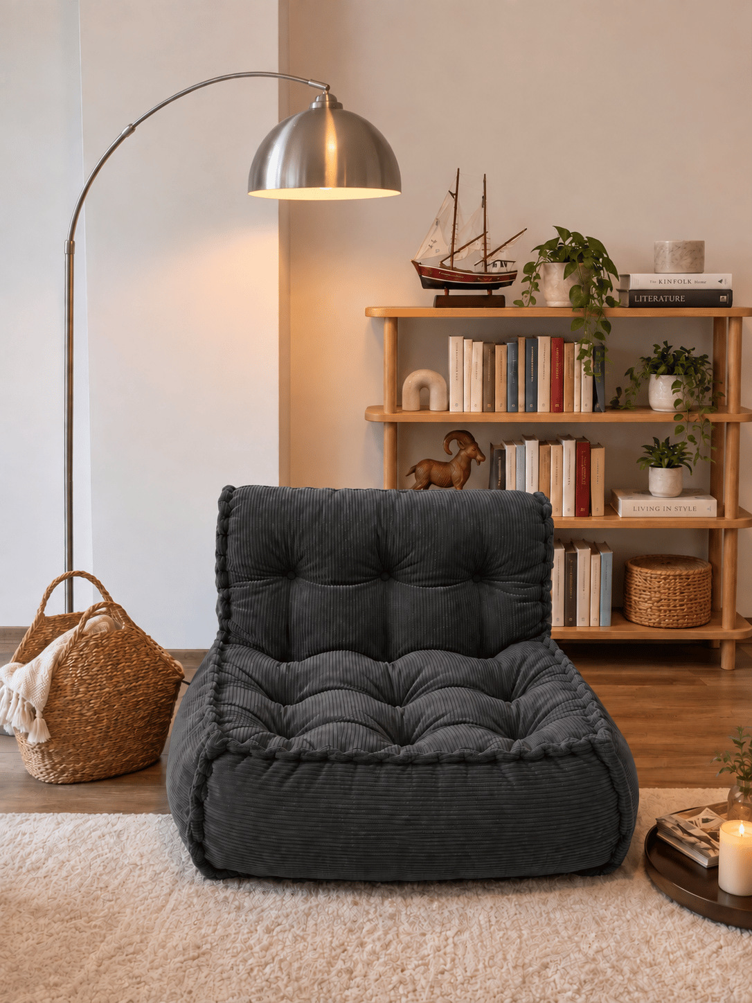 Lora Sofa Fitilli Kadife Kumaş
