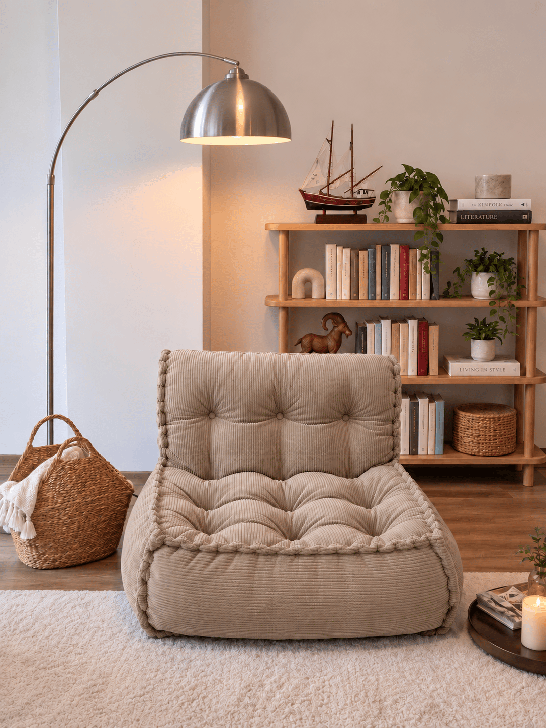 Lora Sofa Fitilli Kadife Kumaş