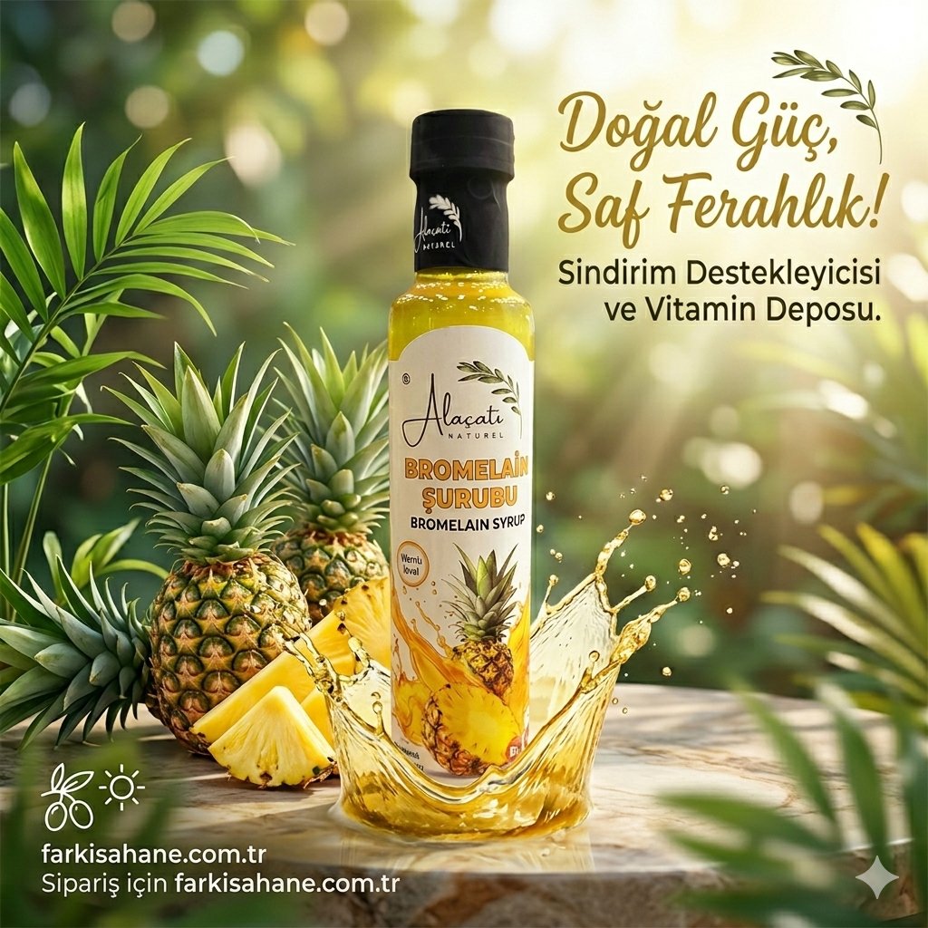 ALAÇATI BROMELAİN ŞURUBU