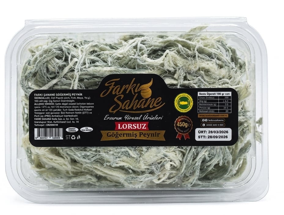Farkı Şahane Göğermiş Peynir 450gr Kutu