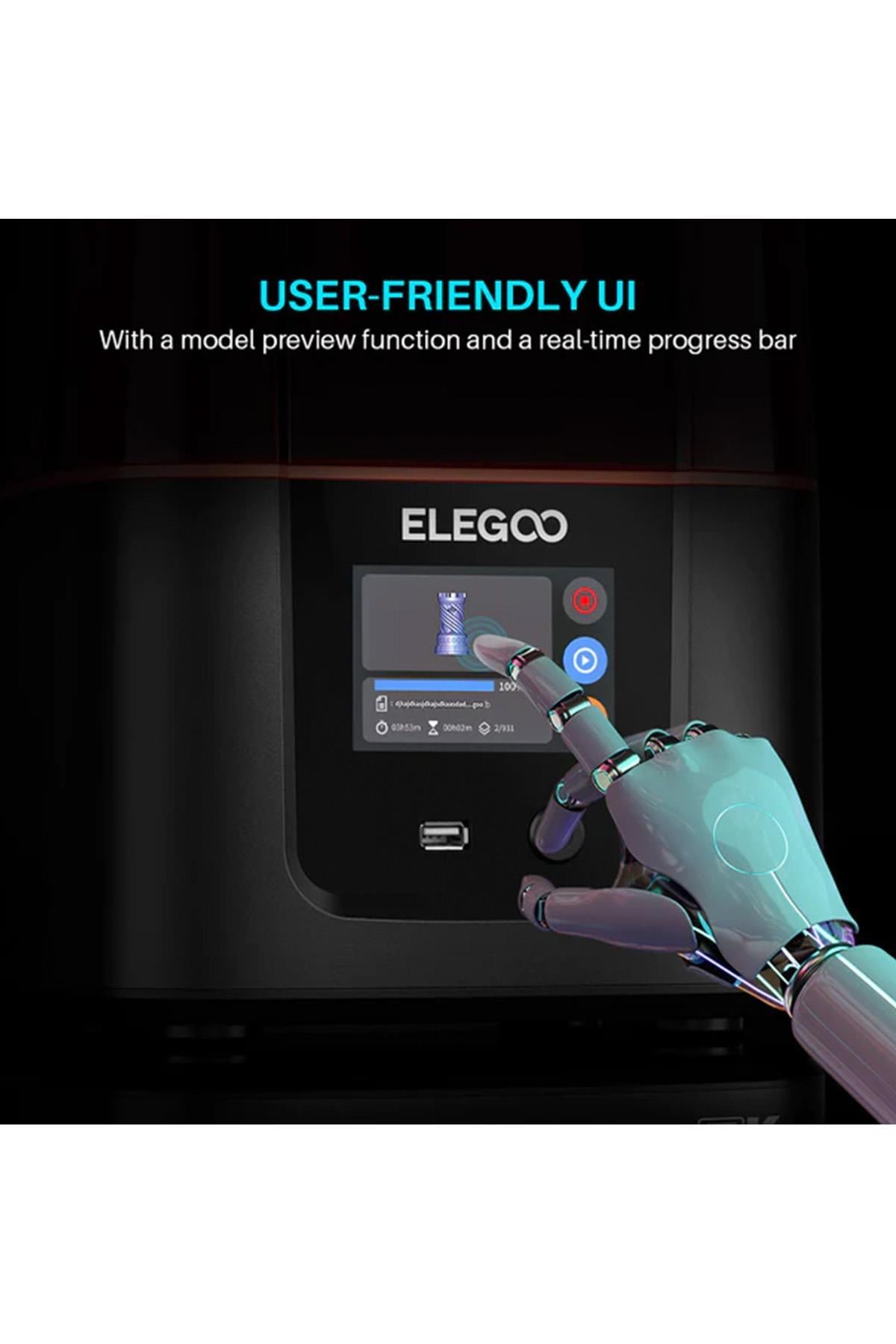 Elegoo Mars 4 9K 3D Yazıcı