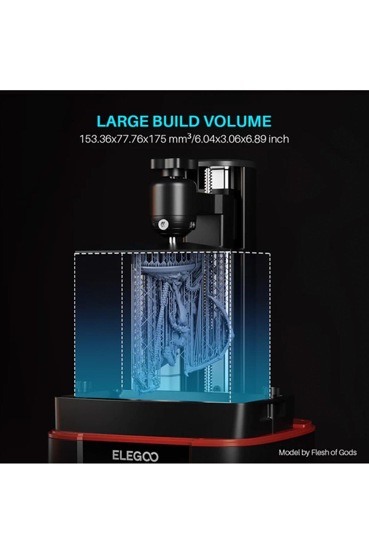 Elegoo Mars 4 9K 3D Yazıcı