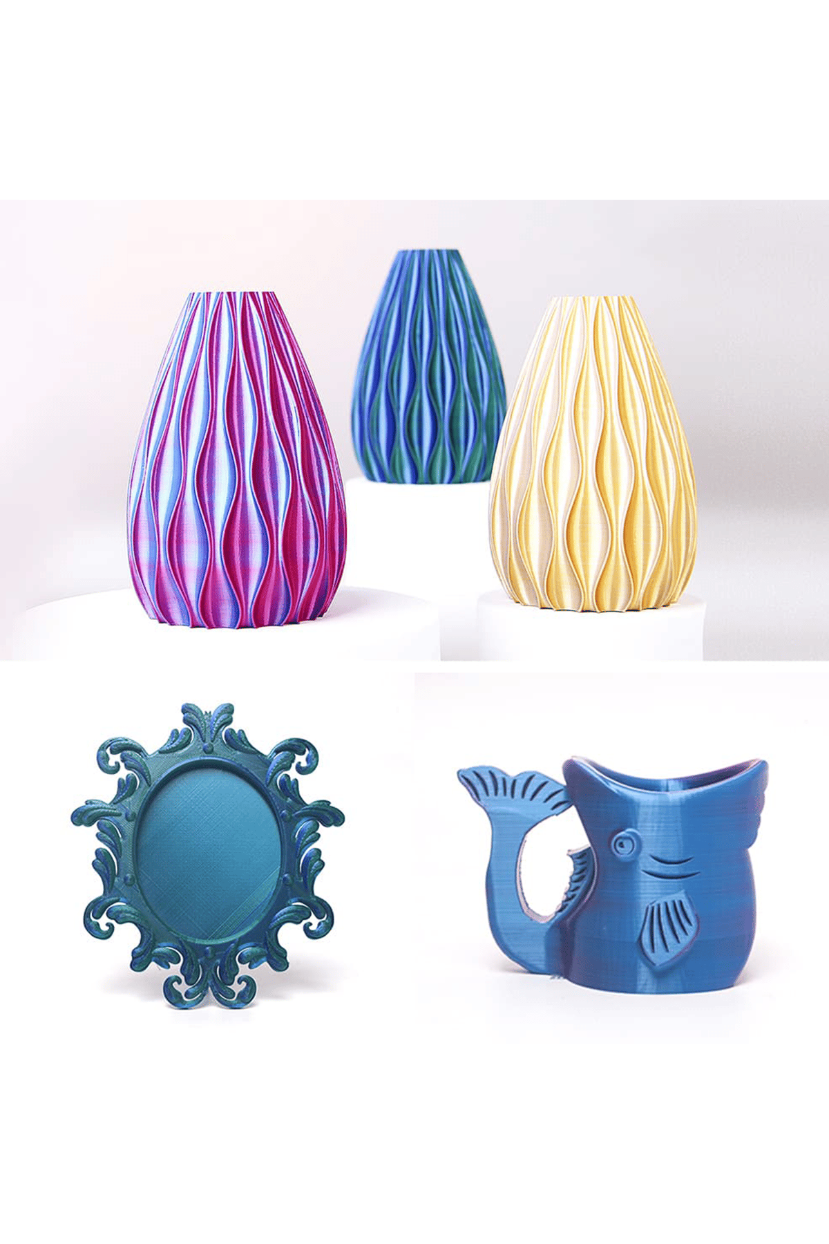 Esun ePLA-Silk Magic Filament Yeşil-Mavi