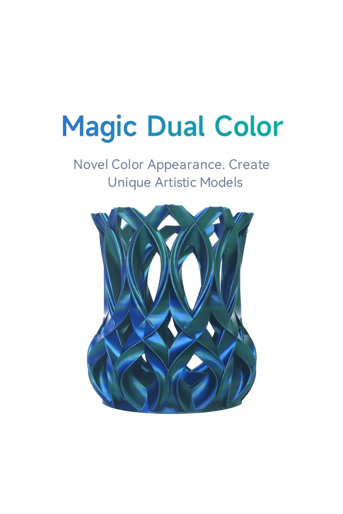 Esun ePLA-Silk Magic Filament Yeşil-Mavi