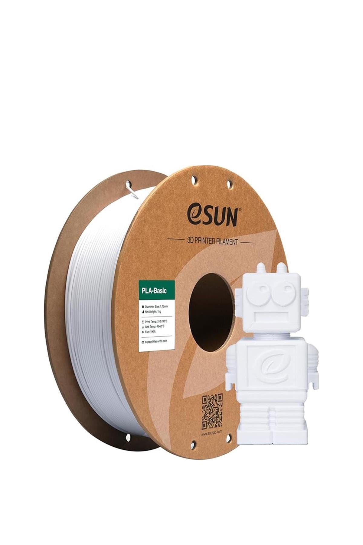 Esun PLA-Basic Filament Soğuk Beyaz