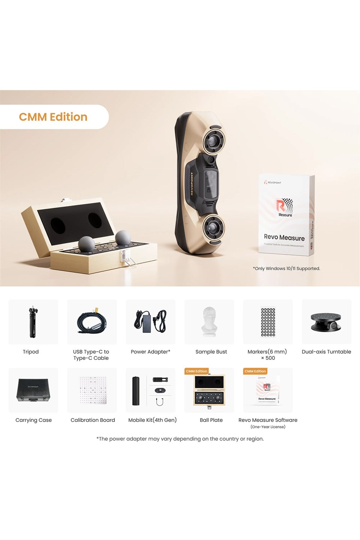Revopoint MetroY Ultra CMM Edition 3D Tarayıcı (Ön Sipariş)