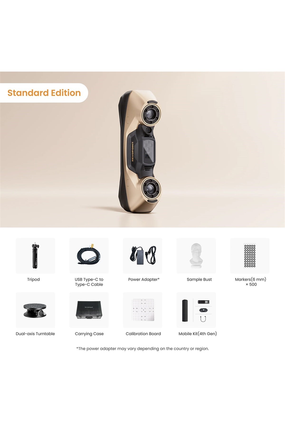 Revopoint MetroY Ultra Standard Edition 3D Tarayıcı (Ön Sipariş)