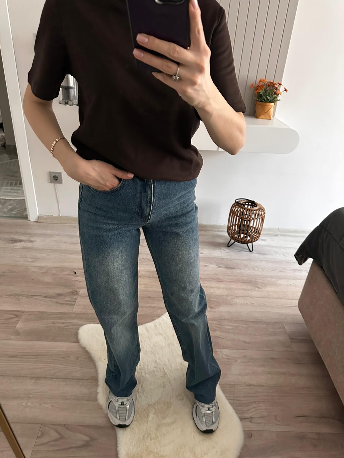 Straight Jean Mavi
