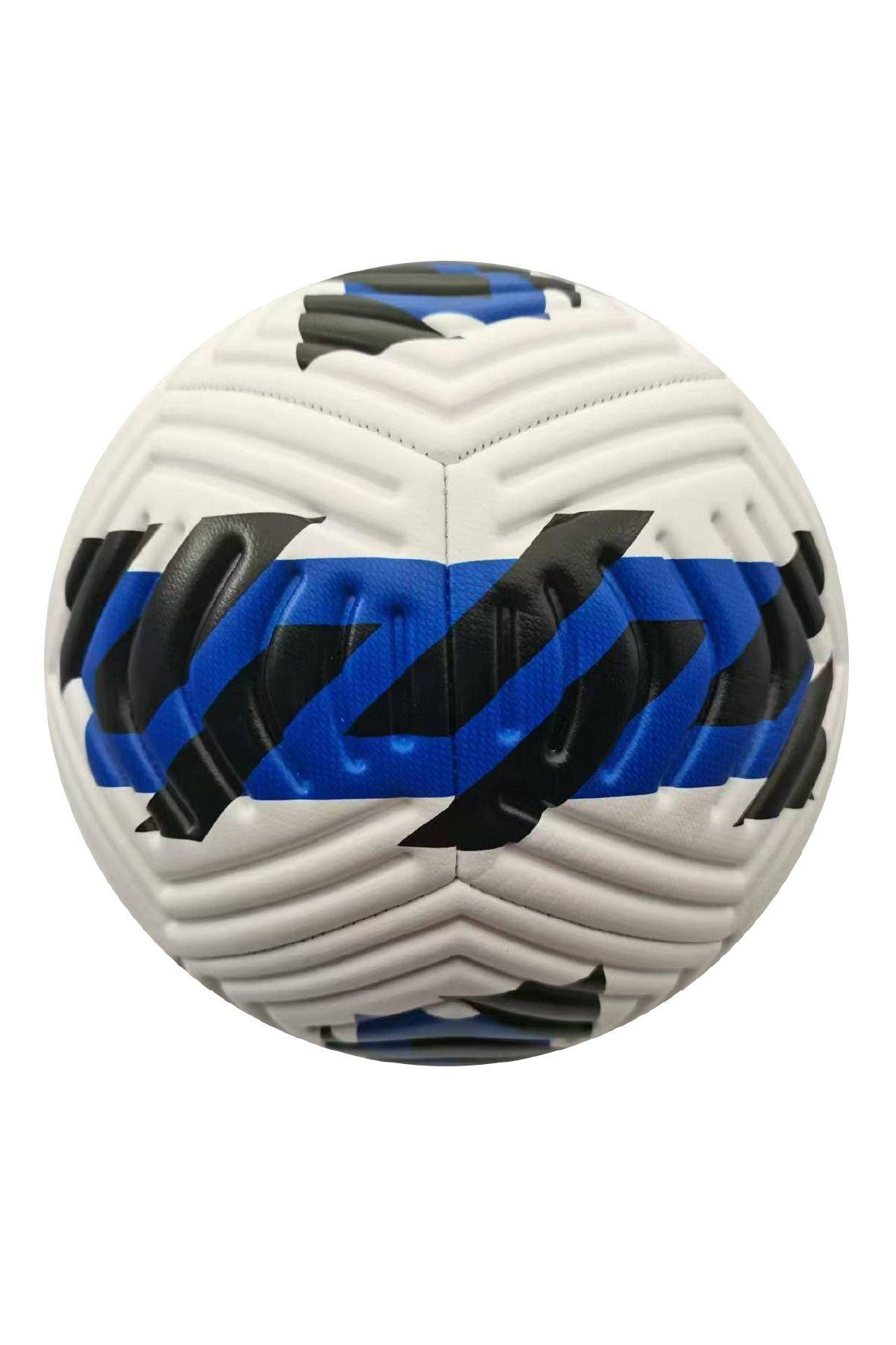 5 Numara Futbol Topu Pompa Hediyeli Mavi