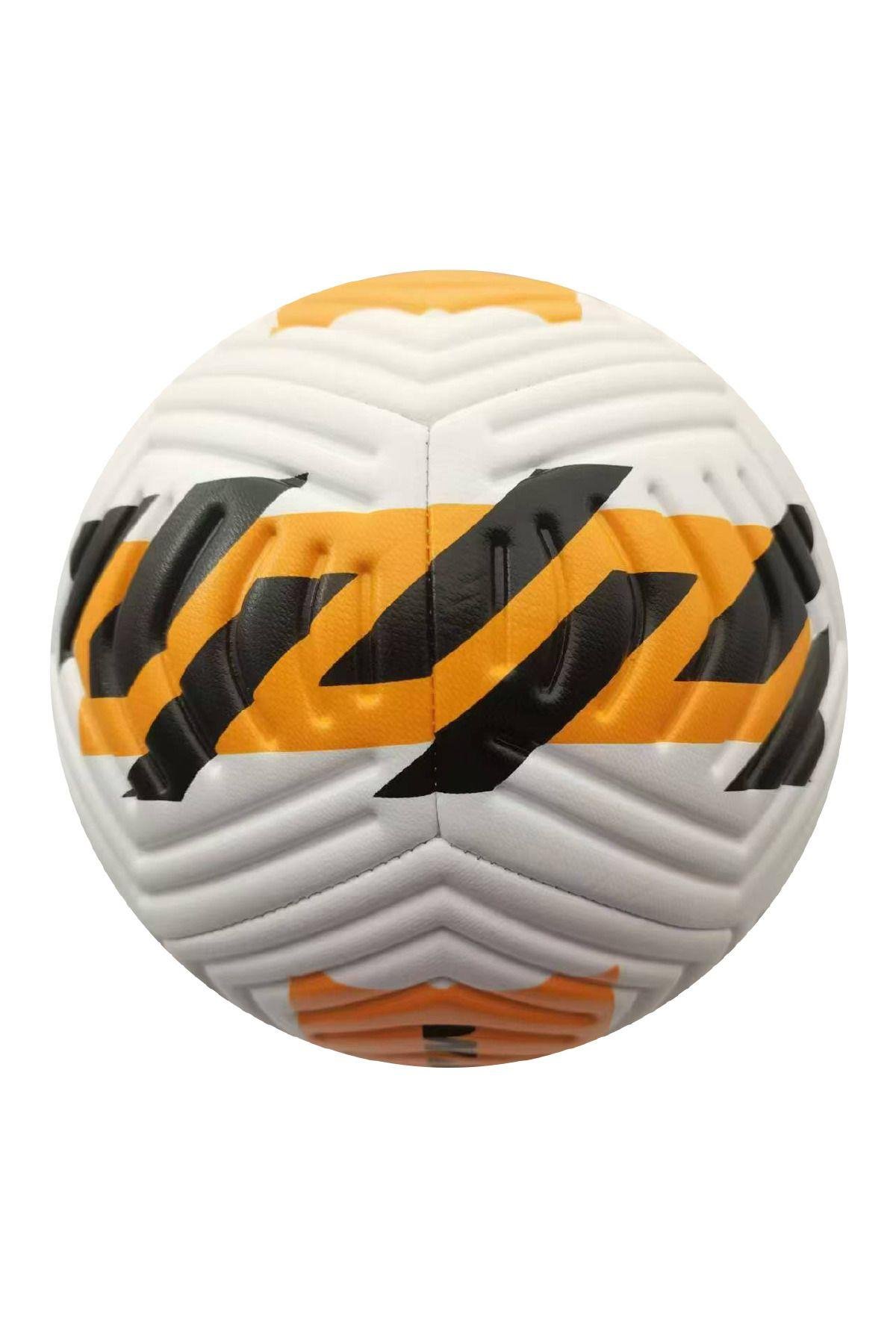 5 Numara Futbol Topu Pompa Hediyeli Turuncu