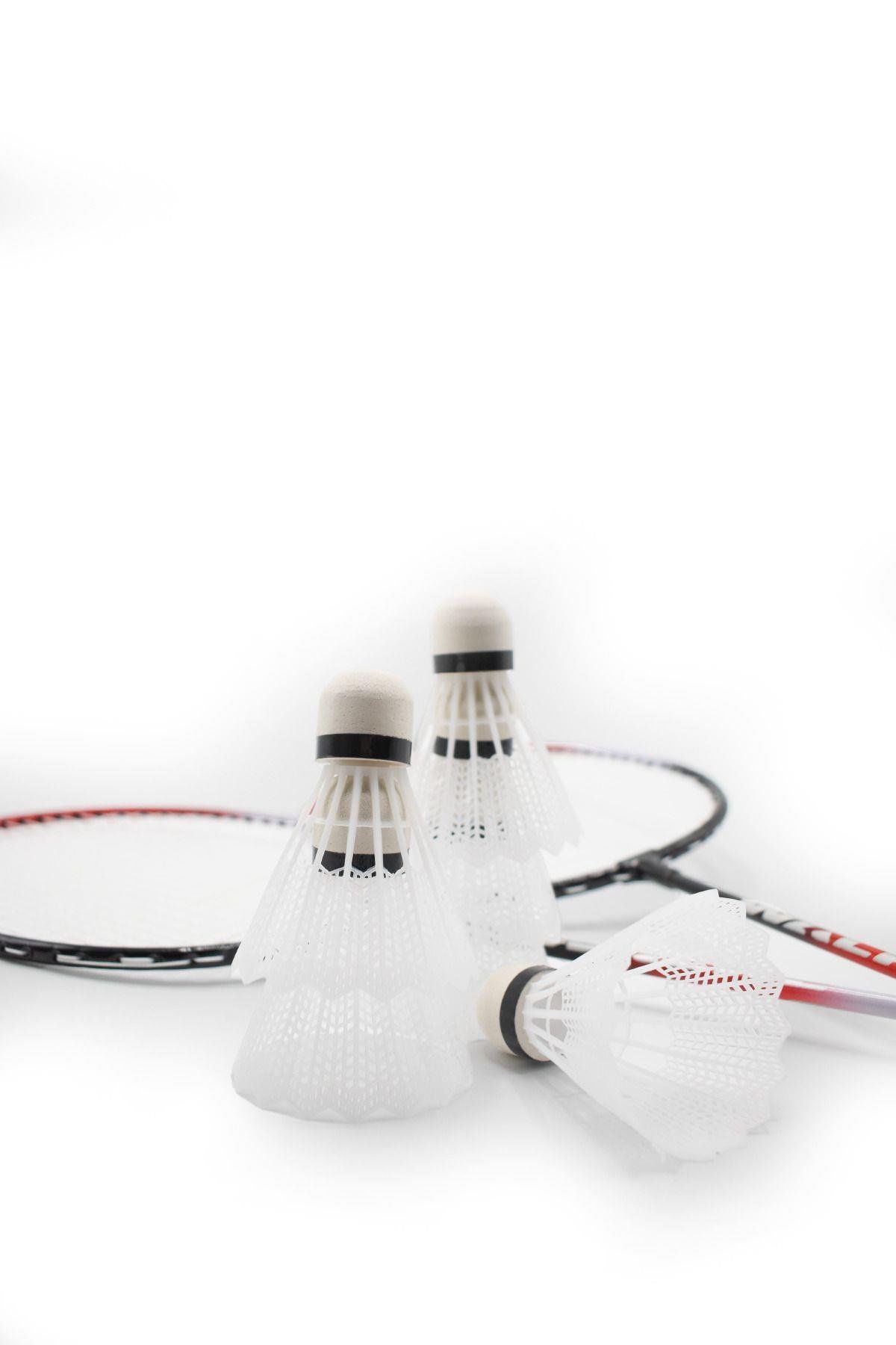 Badminton Raket Seti Çantalı 6 Adet Top Hediyeli
