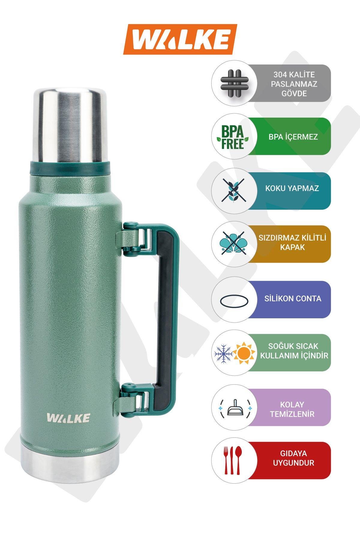 Luxury Vakumlu Çelik Termos 1.2 Litre