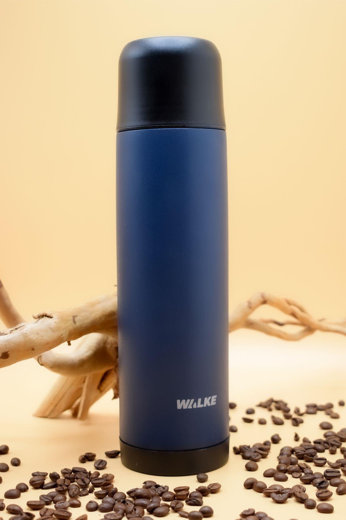 Premium 750 ml Çift Katmanlı Paslanmaz Çelik Termos Bardaklı 0,75 ml