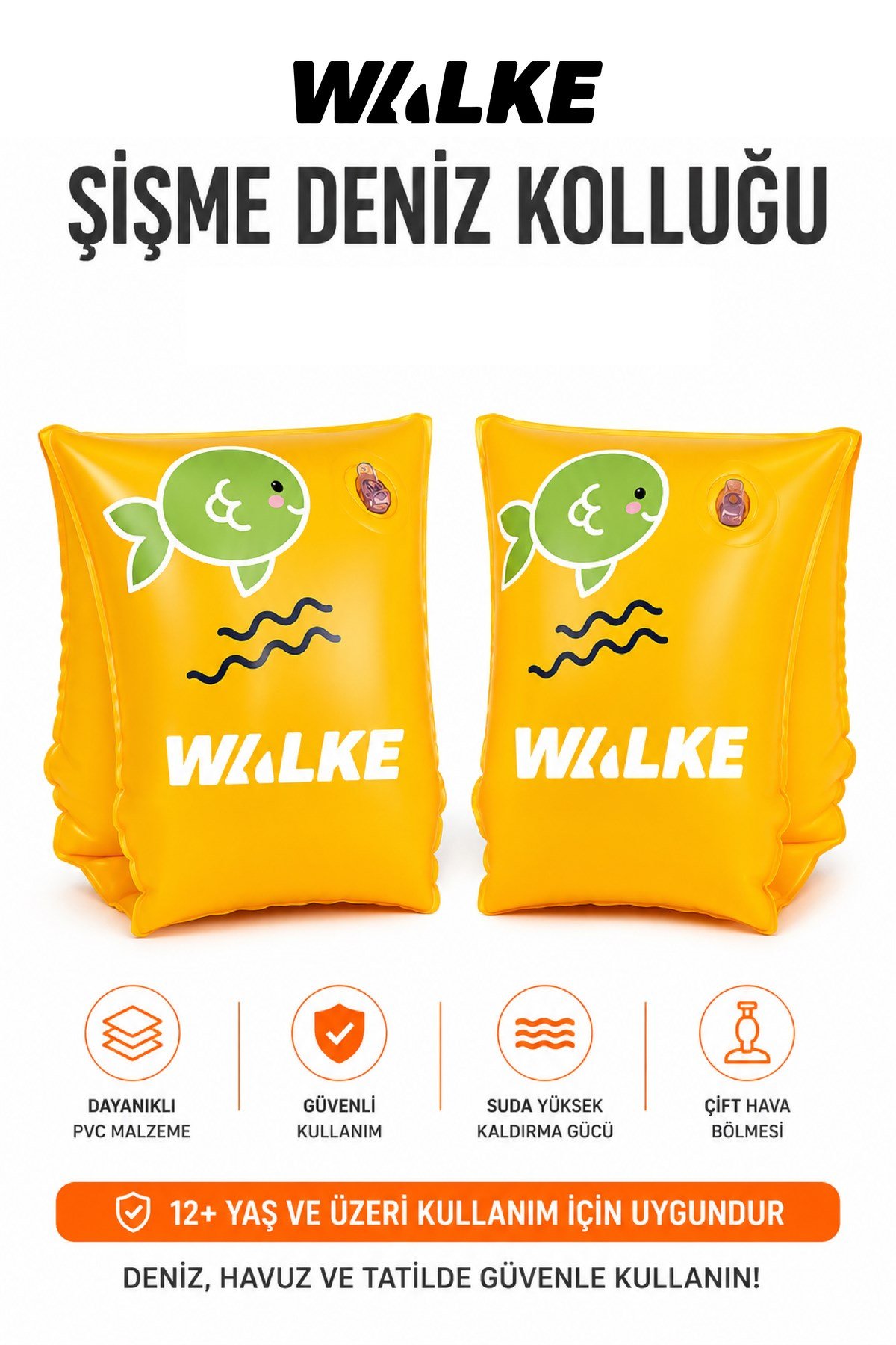 WALKE 12102 ŞİŞME DENİZ KOLLUĞU 30*15