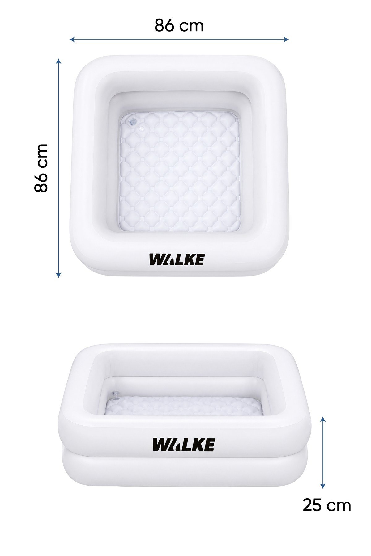 WALKE 14112 ŞİŞME KARE HAVUZ 86*86*25