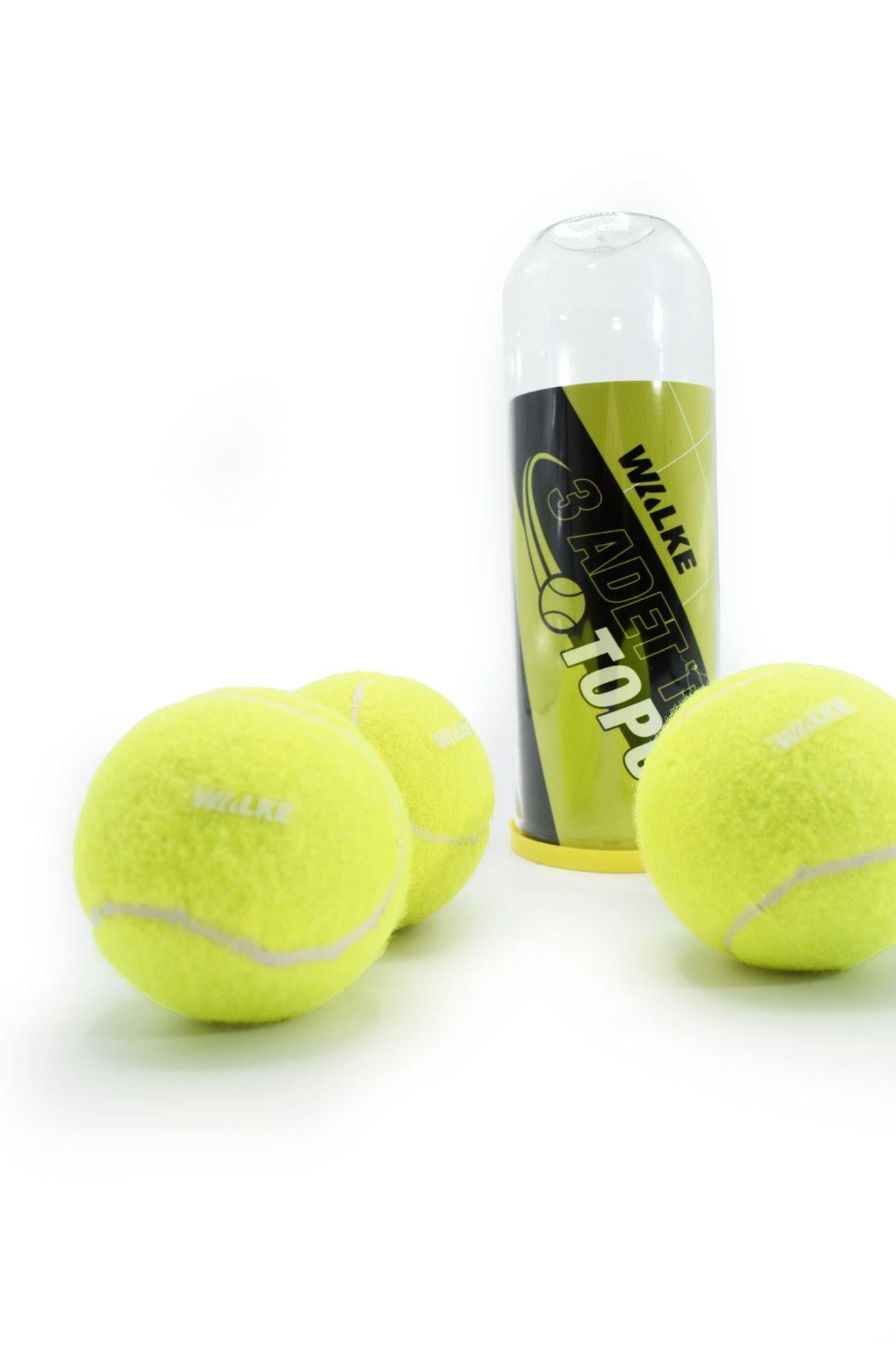 Walke 2 Adet 27 İnç Yetişkin Tenis Raketi + 1 Adet Tenis Çantası + 3 Adet Maç Topu