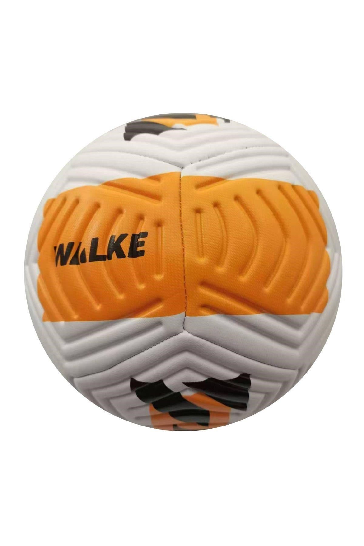 Walke 5 Numara Futbol Topu Pompa Hediyeli Turuncu
