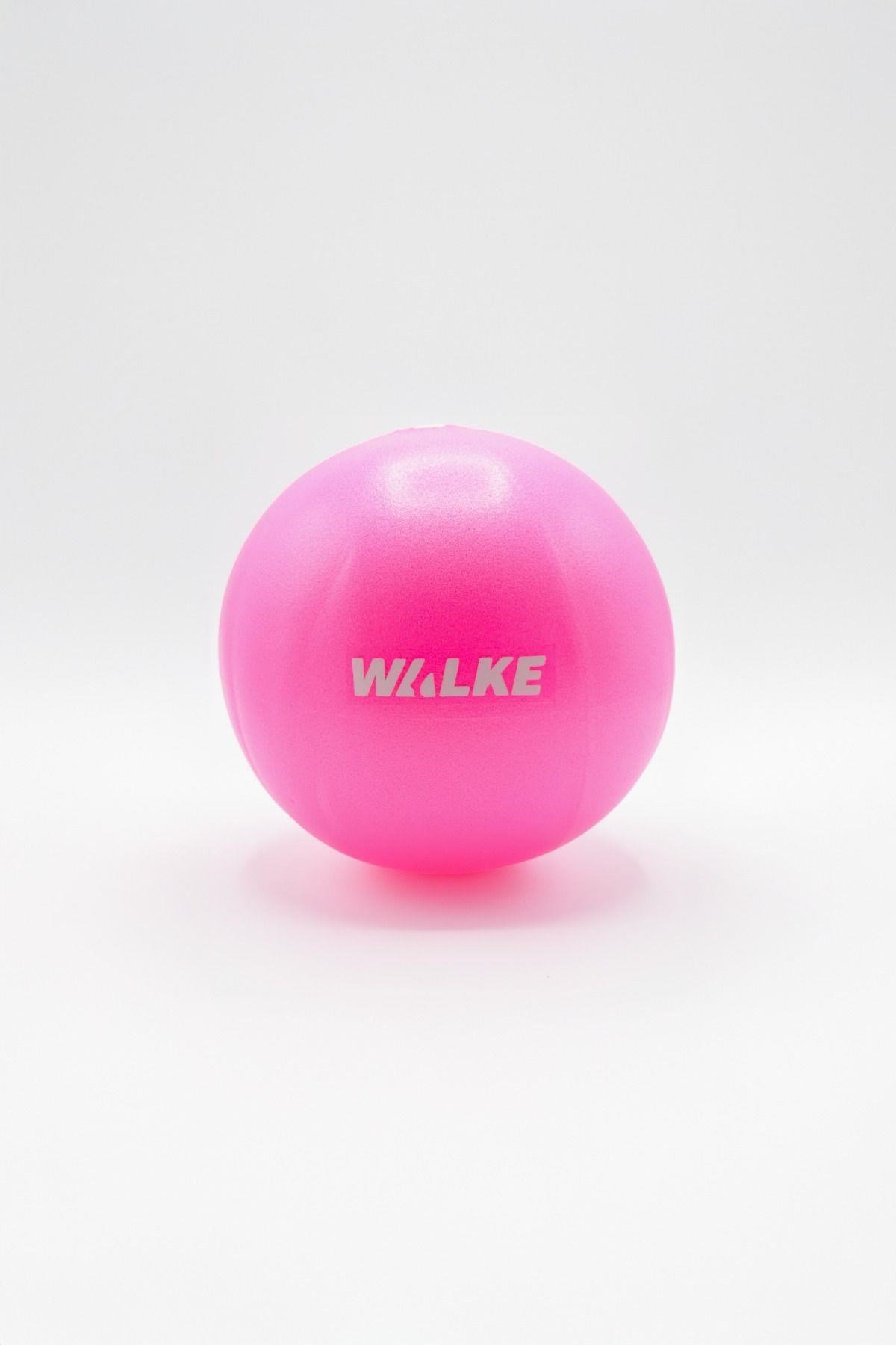 Walke 55 cm Deluxe 140 cm - 159 cm Boy Aralığında Olanlar İçin Uygun Fuşya Pilates Topu ve Pompa Seti