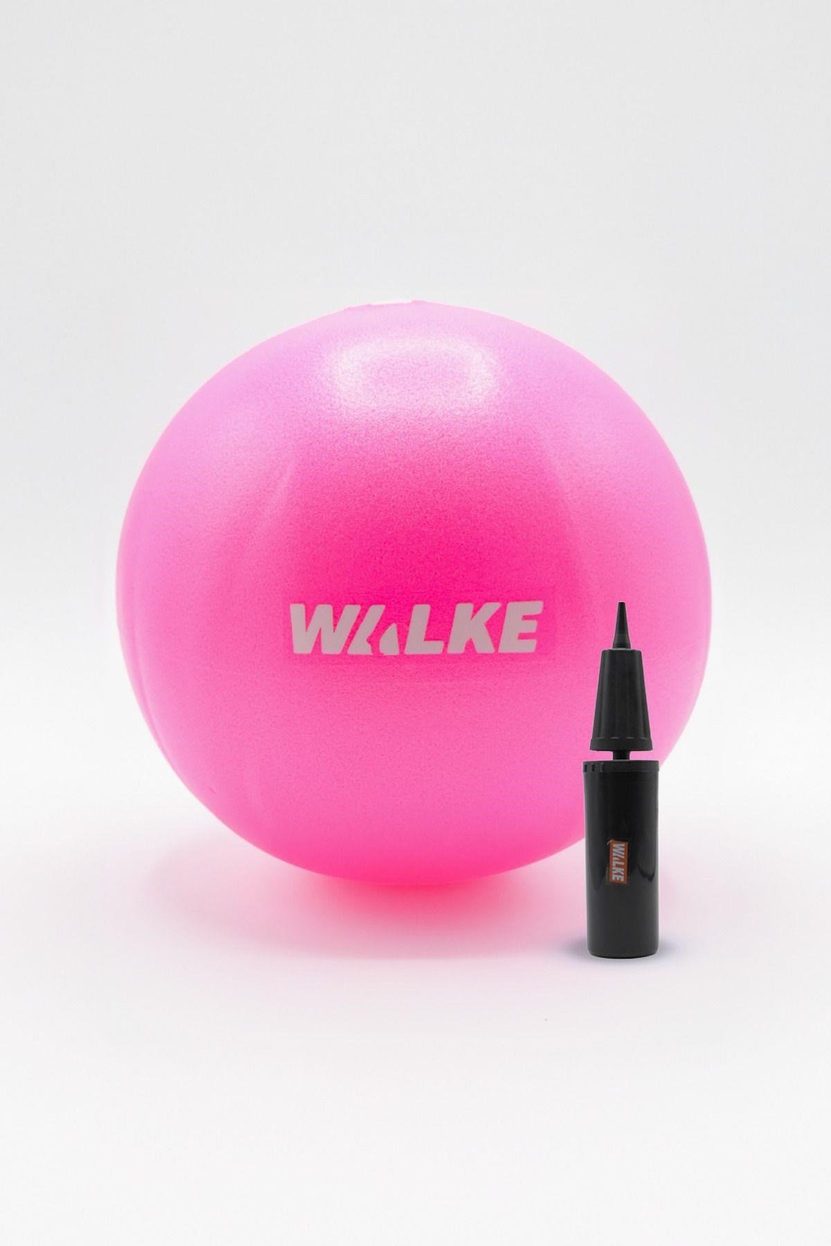 Walke 55 cm Deluxe 140 cm - 159 cm Boy Aralığında Olanlar İçin Uygun Fuşya Pilates Topu ve Pompa Seti