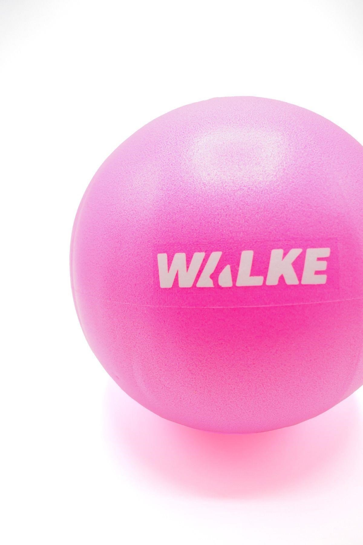 Walke 55 cm Deluxe 140 cm - 159 cm Boy Aralığında Olanlar İçin Uygun Fuşya Pilates Topu ve Pompa Seti