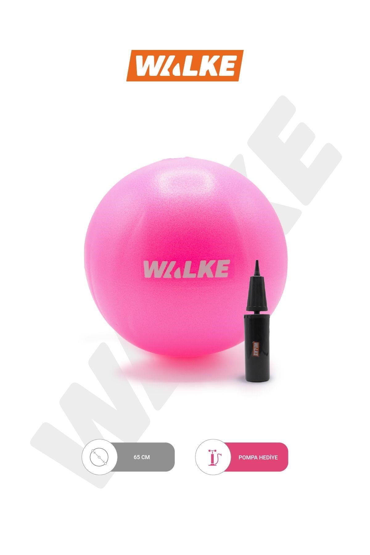 Walke 65 Cm Deluxe 160 Cm - 169 Cm Boy Aralığında Olanlar Için Uygun Pilates Topu Ve Pompa Seti