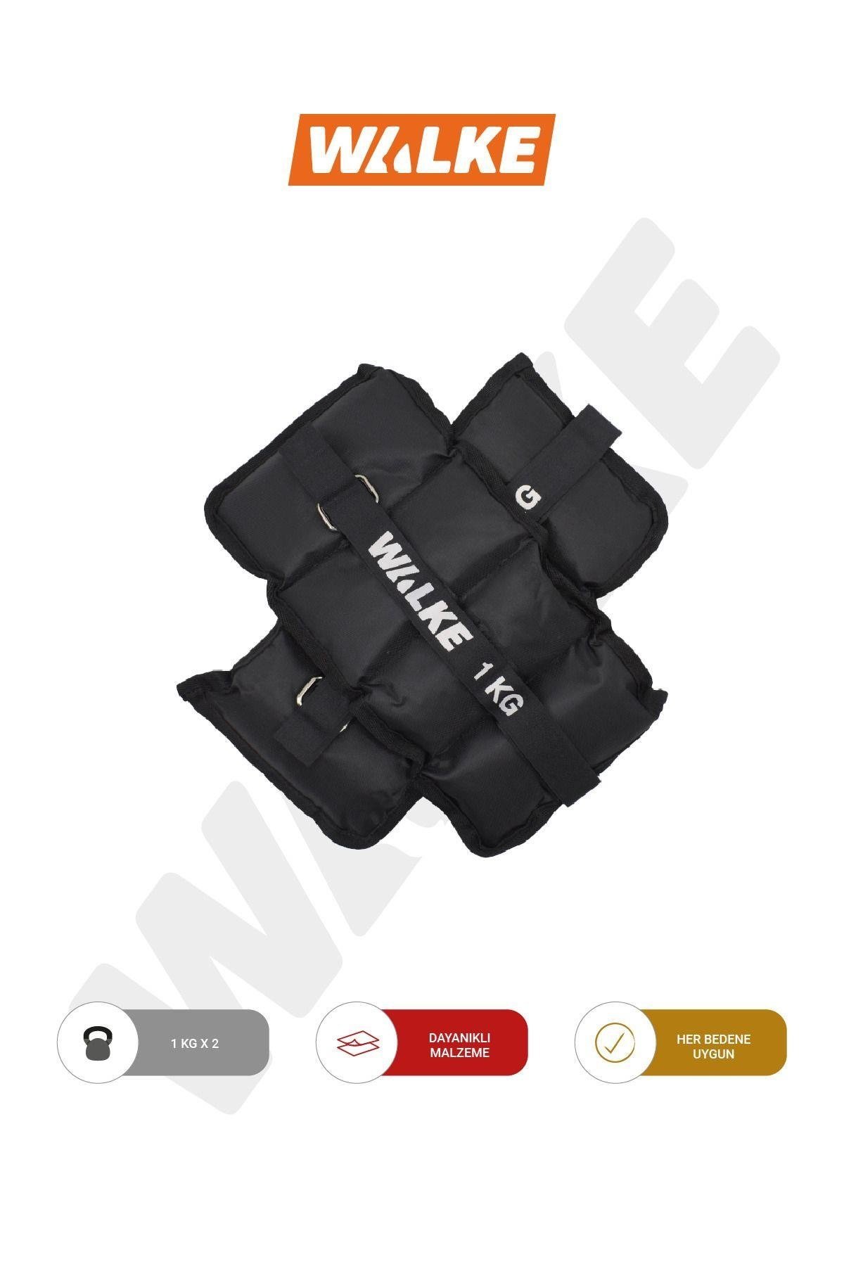 Walke El Ayak Bilek Kas Güçlendirici Ağırlık Seti Kum Ağırlık Torbası 2 X 1 Kg