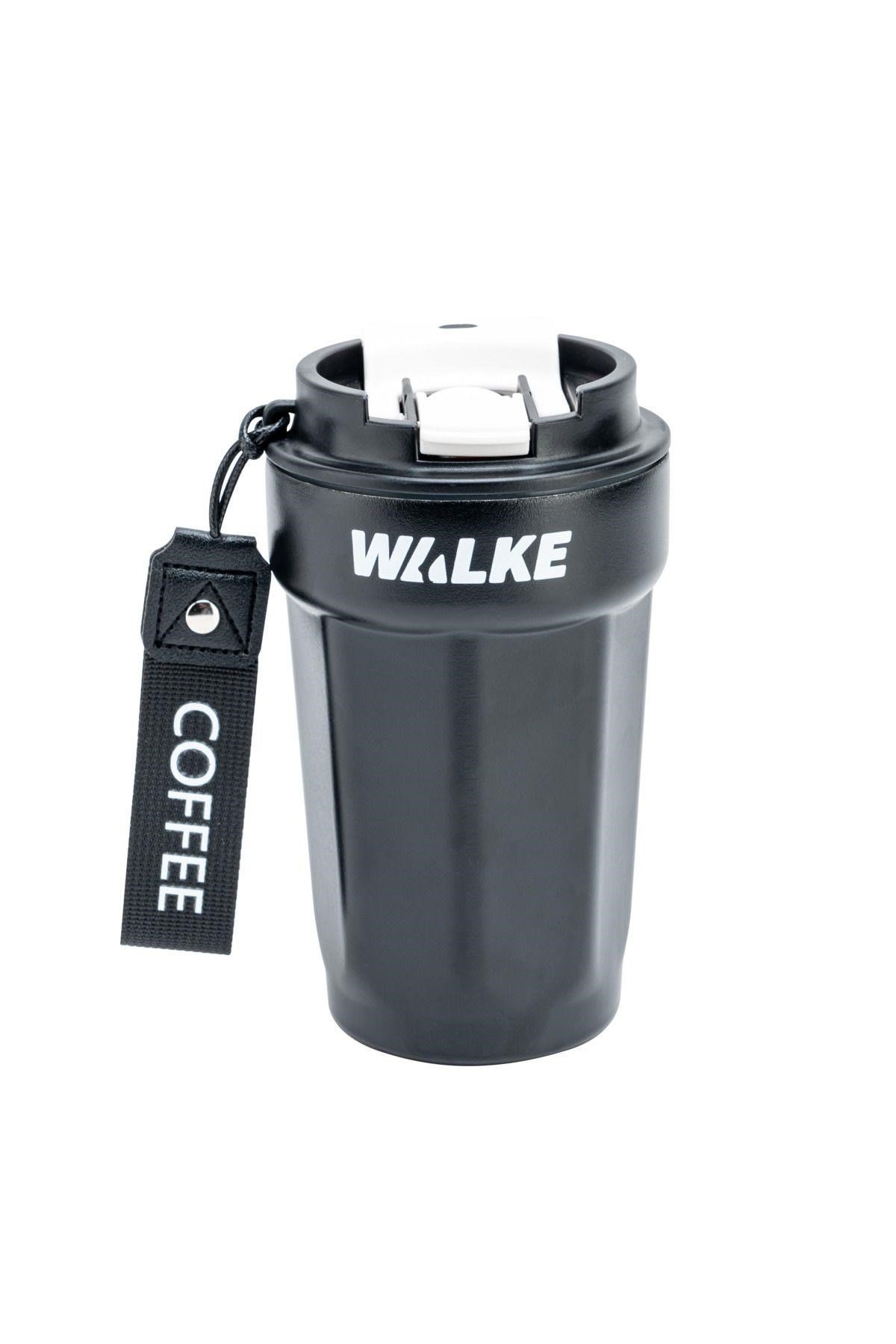 Walke Luxury Çift Ağızlıklı Paslanmaz Çelik Bardak Termos 450 ML