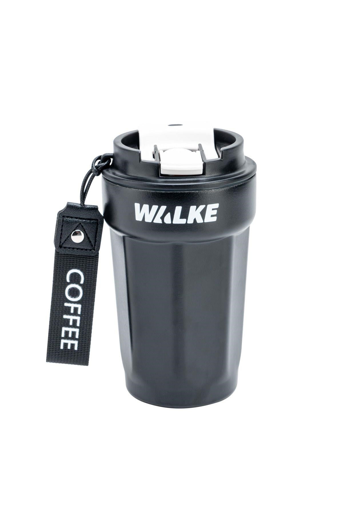 Walke Luxury Çift Ağızlıklı Paslanmaz Çelik Bardak Termos 450 ML