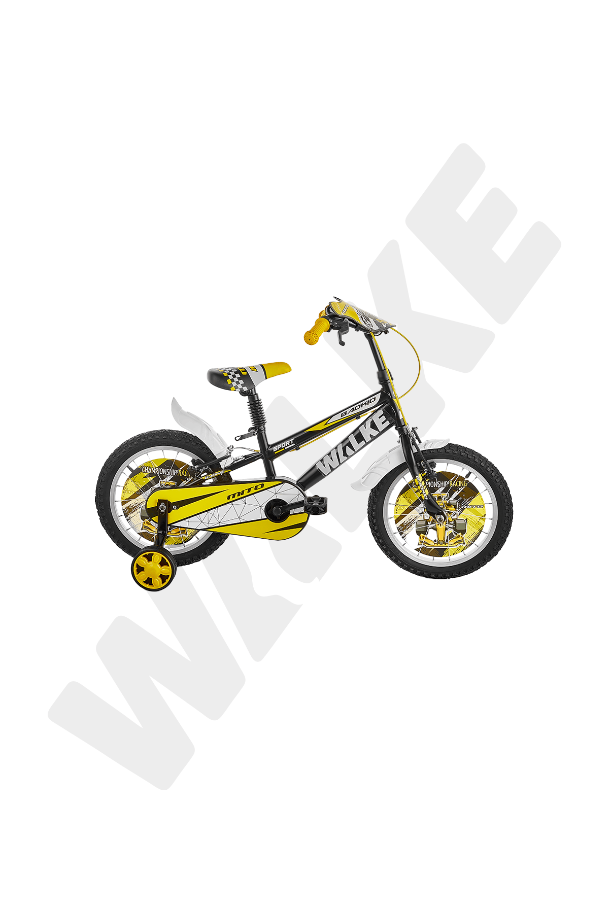Walke Mito 16 Jant Çocuk Bisikleti Sarı 5-8 Yaş