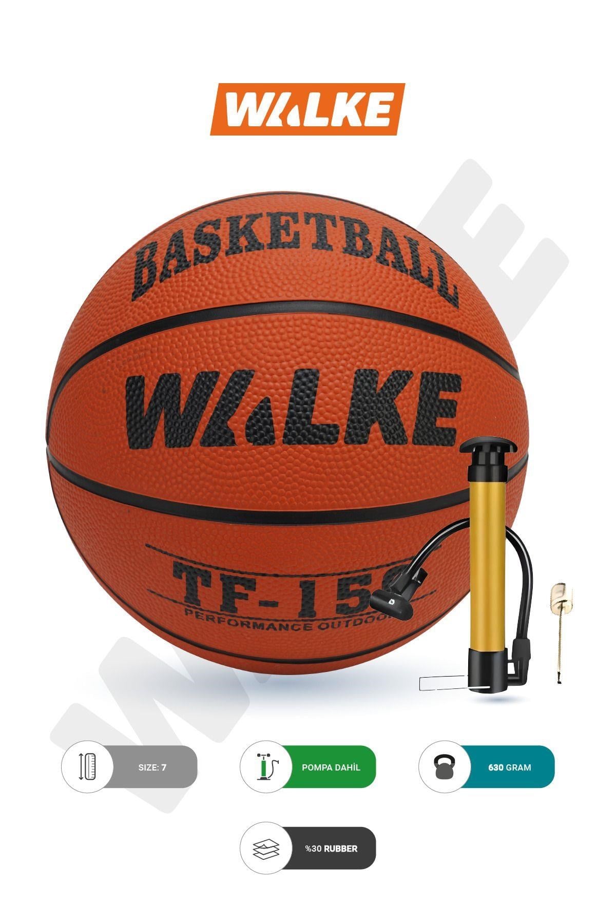 Walke Premium 7 Numara Basketbol Topu Pompa Hediyeli